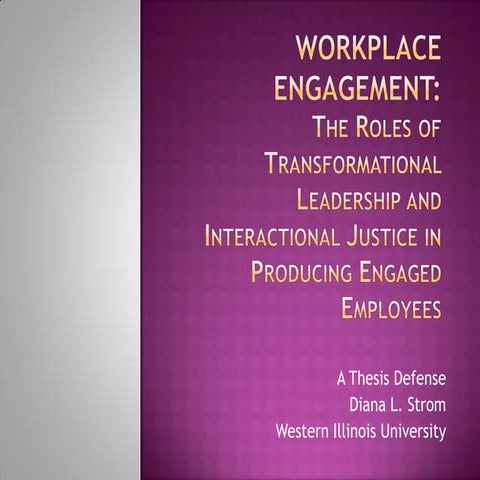 Workplace Engagement