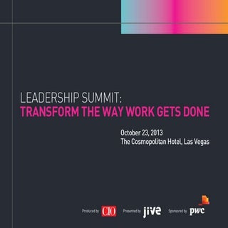 Workplace 2020 Keynote at Leadershi...