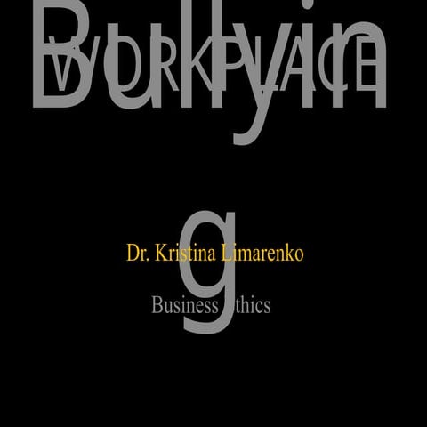 Workplace bullying and ethical concepts at work