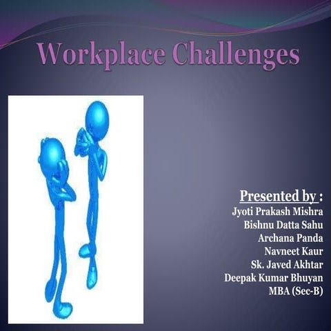 Workplace challenges