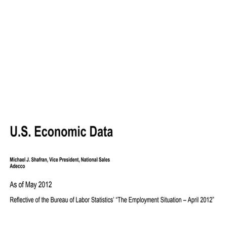 Workplace Economy Slides May 2012