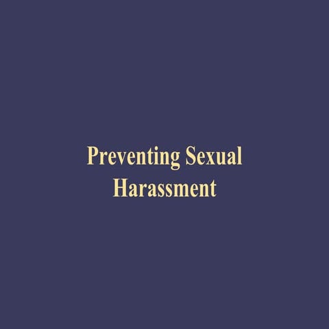 Workplace environment preventing_sexual_harassment_(presentation_style)