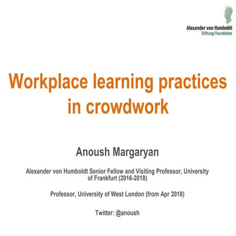 Workplace learningincrowdwork140218