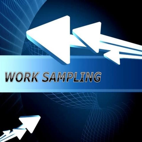 Work sampling