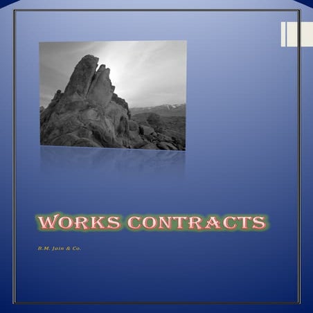 Works contract