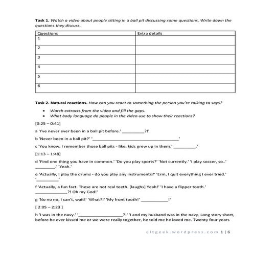 Take a Seat - Make a Friend?