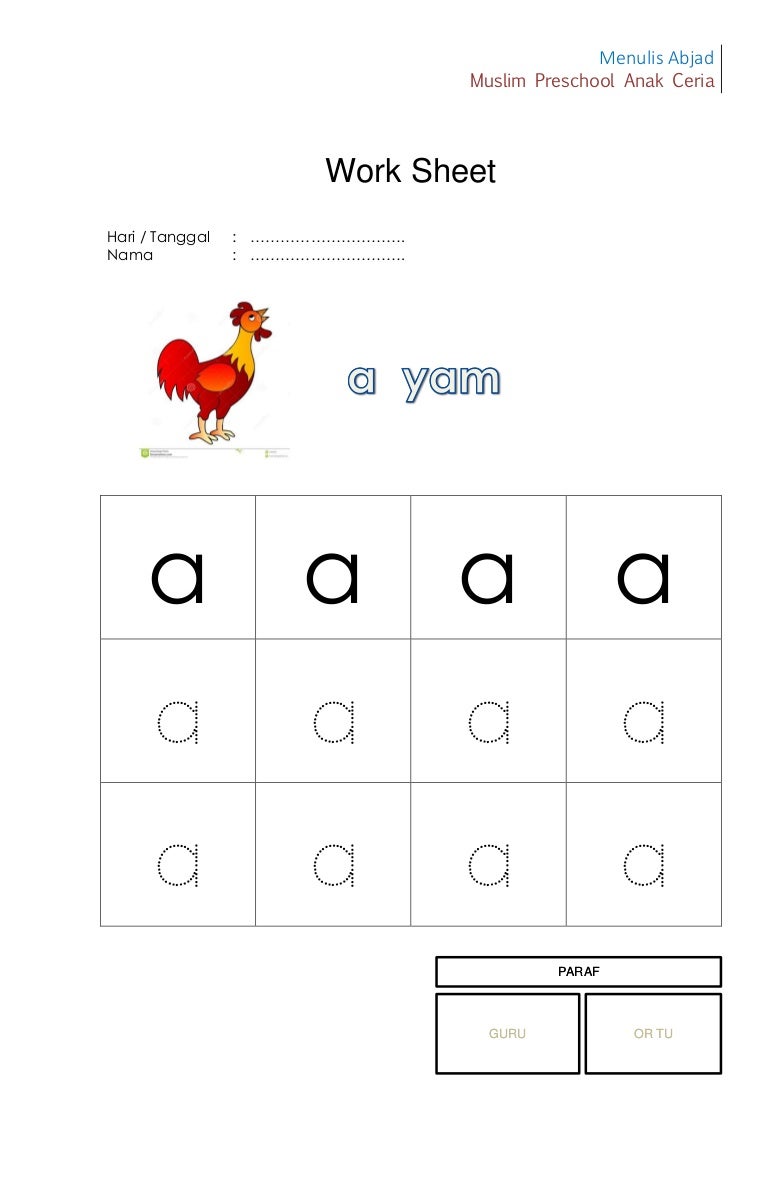 Worksheets Worksheet-belajar-menulis work sheet 2014