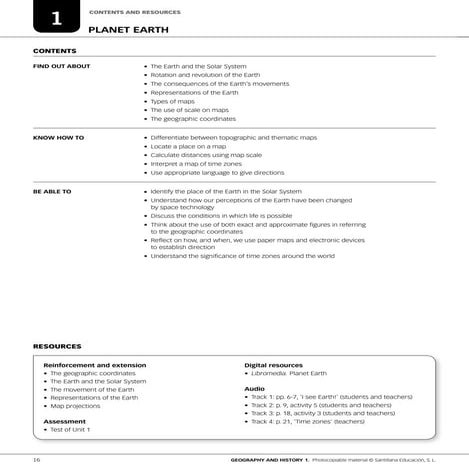 Worksheet  Science component of earth