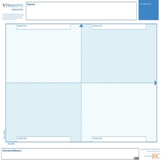 Worksheet analytical grid