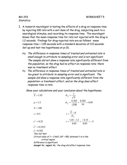 Worksheetanswers5 PDF Worksheetanswers5 PDF