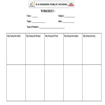 worksheet of Respect by G H Raisoni.pptx