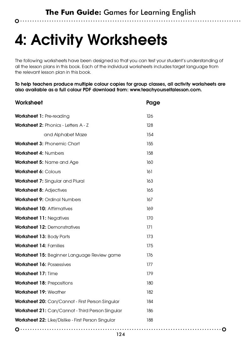 variadas guias en ingles esl worksheets