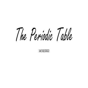 Worksheet the periodic table.pdf