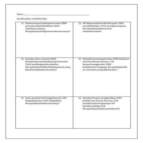 Worksheet yatie kiutt