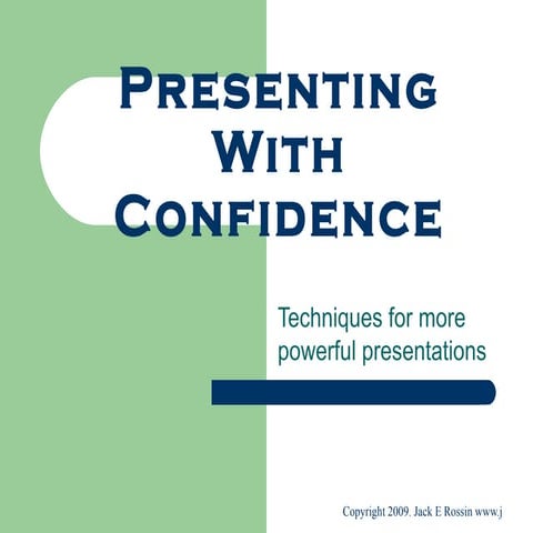 Presentation skill workshop