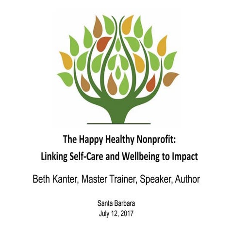 Happy Healthy Nonprofit Workshop