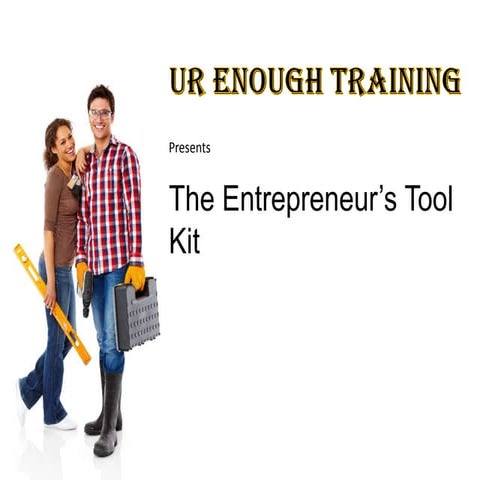Entrepreneur's Toolkit Intensive