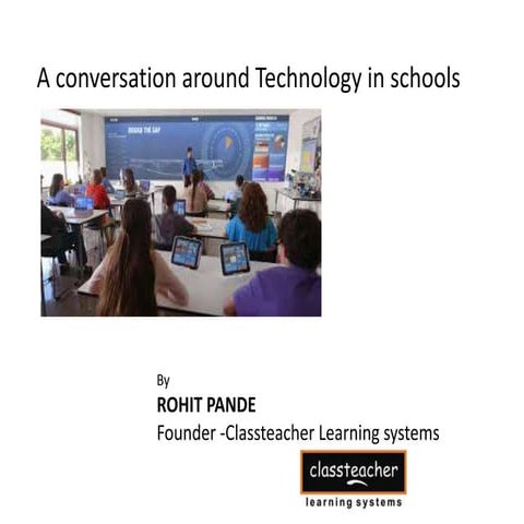 EDUCARNIVAL 2016 at IIT DELHI - Presentation by Rohit Pande