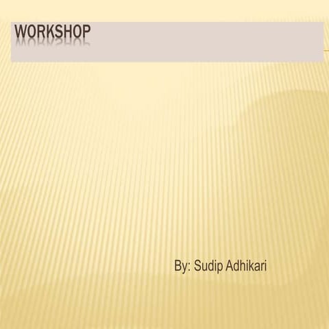 Workshop