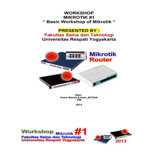 Workshop mikrotik#1