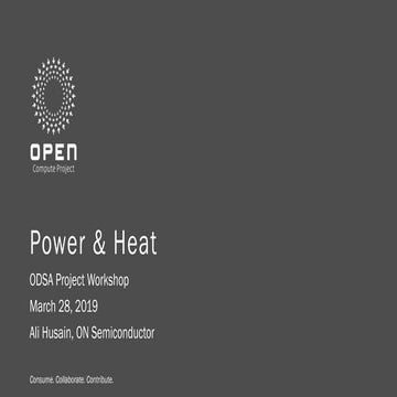 ODSA - Power and Heat