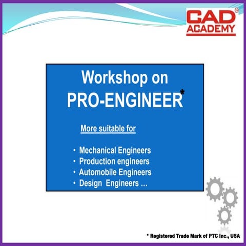 Pro E Designs By Guy Foster | PPT