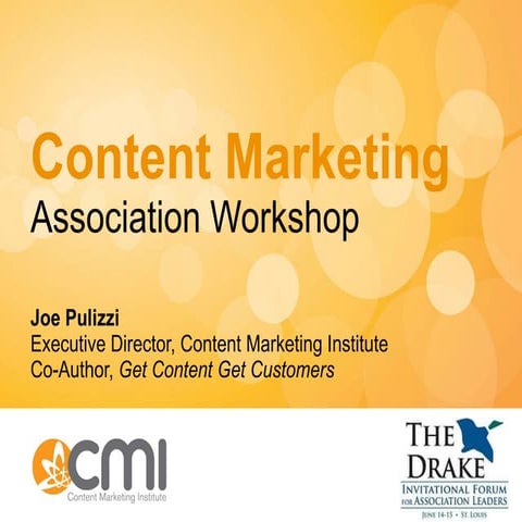 Content Marketing for Associations and Non-Profits