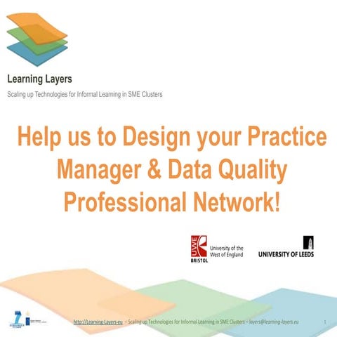 Workshop 1 - Professional Networking - Practice Managers & Data Quality