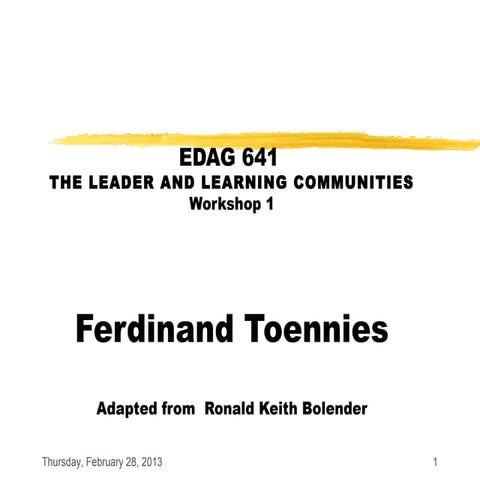 Ferdinand Toenmies