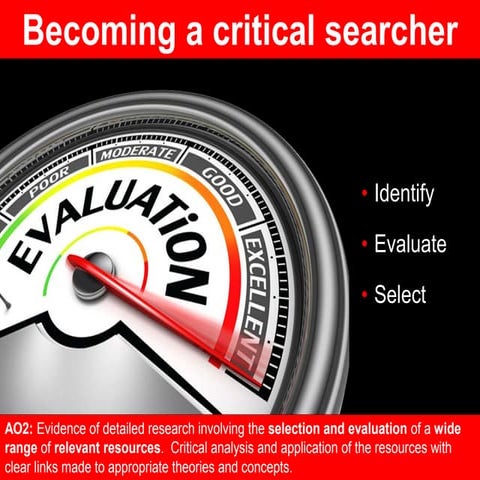 Workshop 3: Becoming a critical searcher 