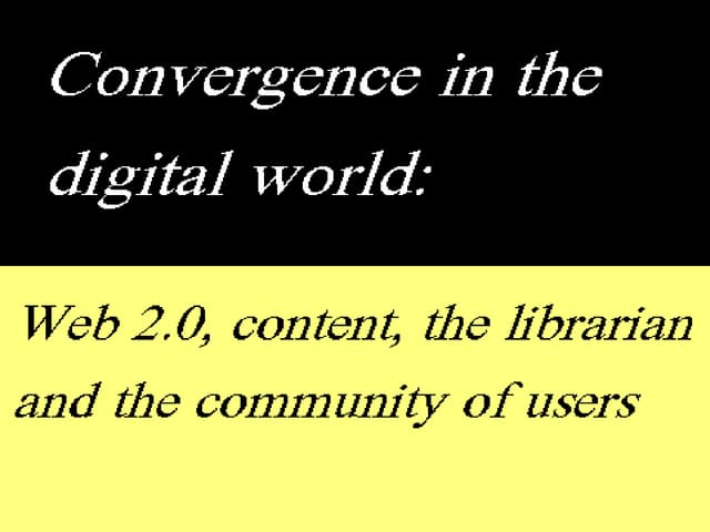 Web 2.0 in Libraries | PDF