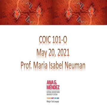 Workshop 4 may 20 2021 | PPT