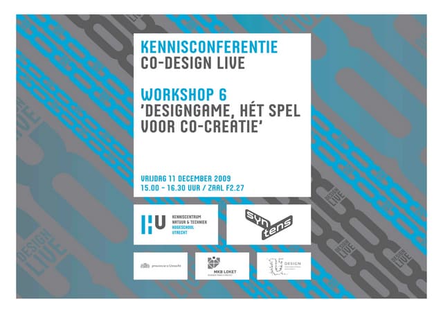 Workshop 6: Design Game