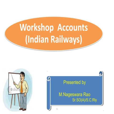 Workshop accounts (indian railways)