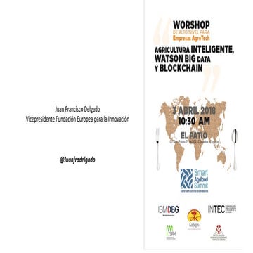 Workshop #ai #bigdata #blockchain cordoba 