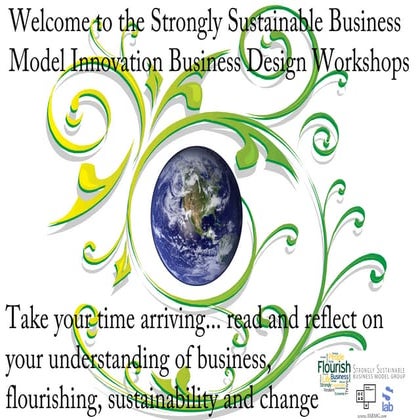 Workshop Arrival Reflection--Thought Provoking Quotes About Strong Sustainability