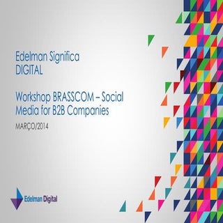 Como usar Social para estratégias B...