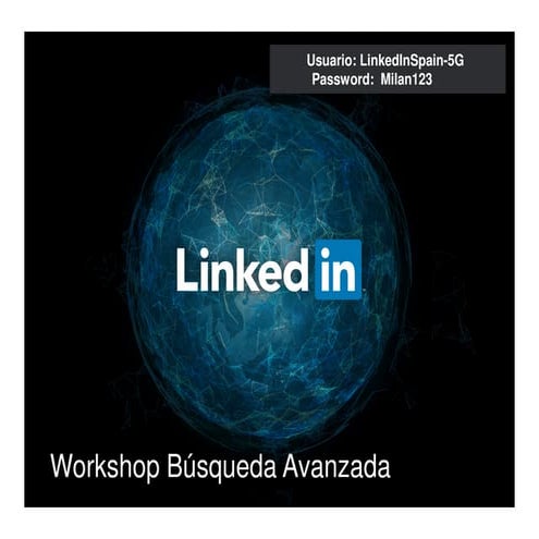 Workshop búsqueda avanzada&search 2.0.