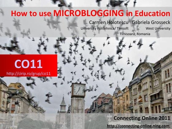 Microblogging in Education