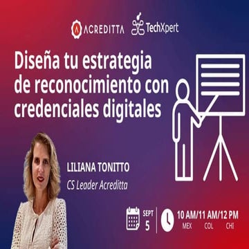 Diseña tu estrategia de certificación con credenciales digitales