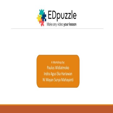 Workshop edpuzzle ppt
