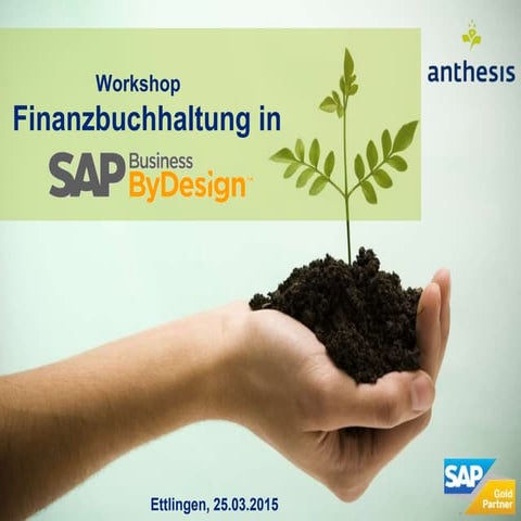 Workshop Finanzbuchhaltung in SAP Business ByDesign