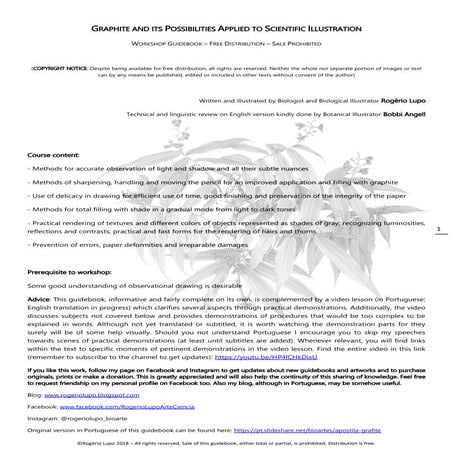 Graphite for Scientific Illustrations | PDF