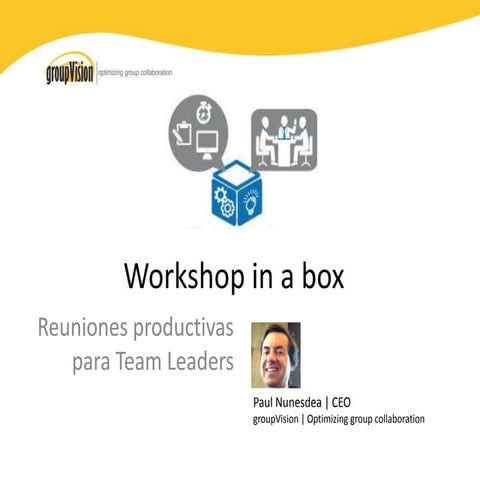 Workshop in a box - versión en Español 