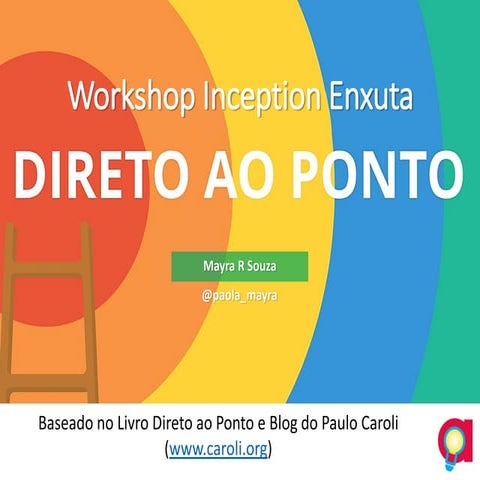 Workshop Inception Enxuta