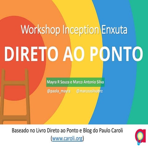 Workshop Inception Enxuta em Joinville na ContaAzul