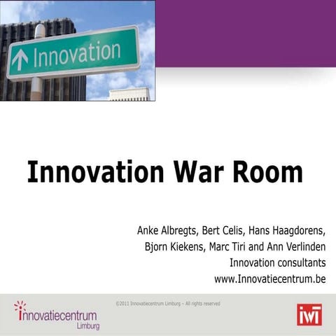 Workshop Innovation War Room