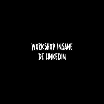 Workshop INSANE Linkedin - André Coimbra - 2017 | PDF