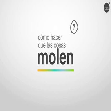 Cómo hacer que las cosas molen. Workshop Inspirational Neo Labels 