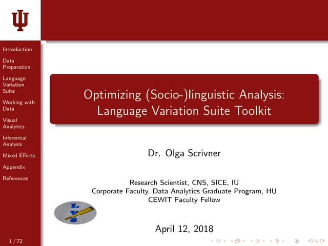 Optimizing Data Analysis: Web application with Shiny